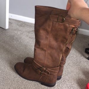 Knee High Brown Boots